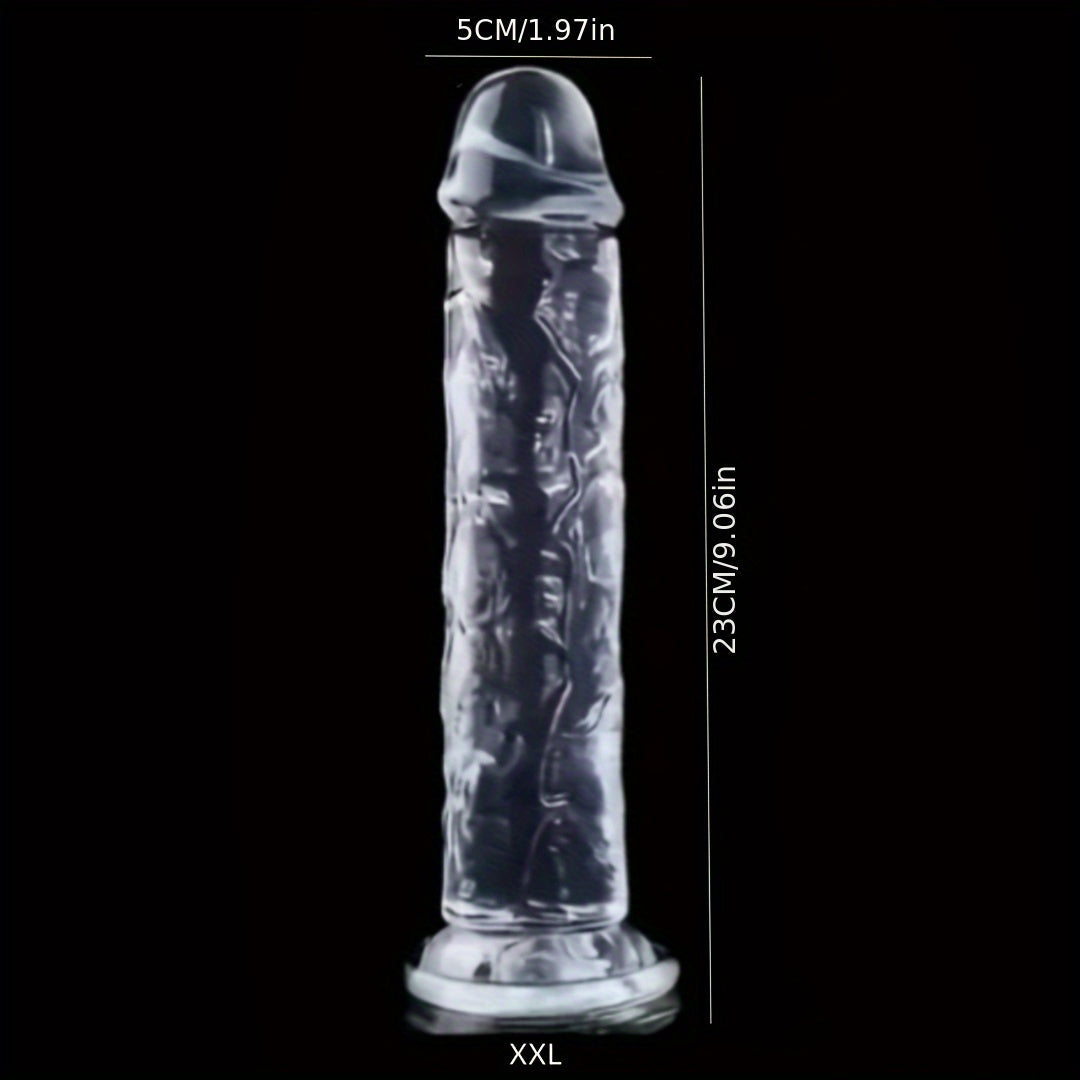 Transparent Big Dick 6 Sizes Realistic Jelly Dildo Women Gay Anal Sex Toys Masturbators Penis Suction Cup