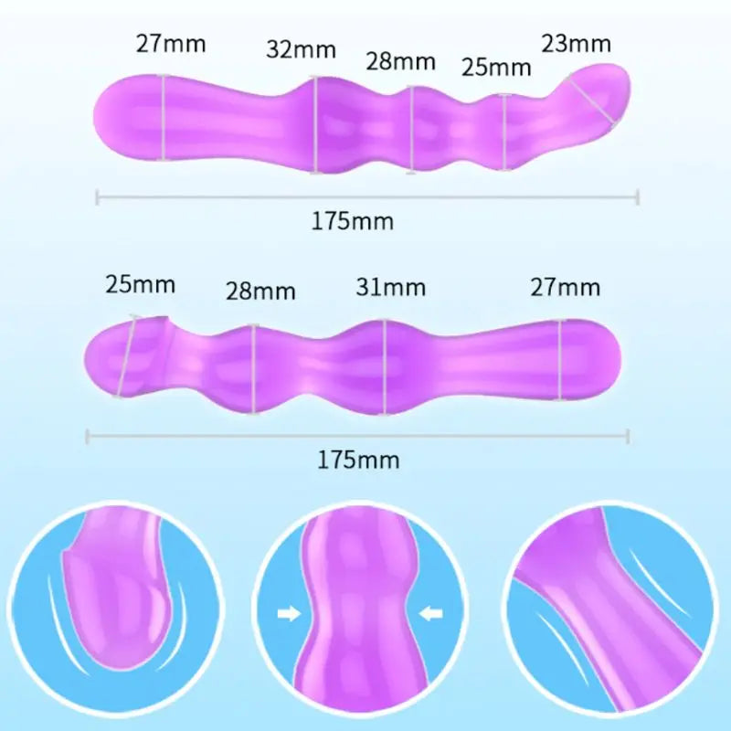 5 รูปแบบลูกปัดทวารหนัก นุ่มนวล นวดต่อมลูกหมาก อุปกรณ์เสริมทางเพศทวารหนักสำหรับผู้หญิง ช่วยสำเร็จความใคร่