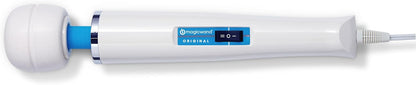 Magic Wand Mini HV-135 - ไร้สาย - กะทัดรัด ปรับความเร็วได้หลายระดับ พร้อมหัวซิลิโคนอ่อนนุ่มและคอที่ยืดหยุ่น - เครื่องนวดส่วนตัวสำหรับผู้หญิง นวดคอ มือ หลัง กล้ามเนื้อ และศีรษะ