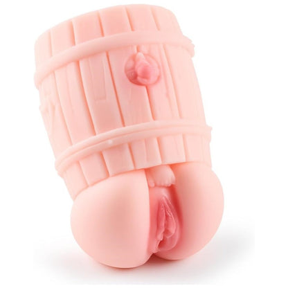 2LB Pocket Pussy Toy Male Masturator. Female Sex toy Girl Stuck in Barrel with Fake Pussy. 3D Realistic Sex toys for Men with Barrel Sex Torso. Male Sex Toy for Men Masturbation