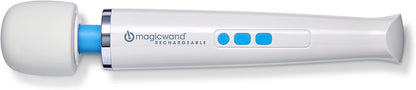 Magic Wand Mini HV-135 - ไร้สาย - กะทัดรัด ปรับความเร็วได้หลายระดับ พร้อมหัวซิลิโคนอ่อนนุ่มและคอที่ยืดหยุ่น - เครื่องนวดส่วนตัวสำหรับผู้หญิง นวดคอ มือ หลัง กล้ามเนื้อ และศีรษะ