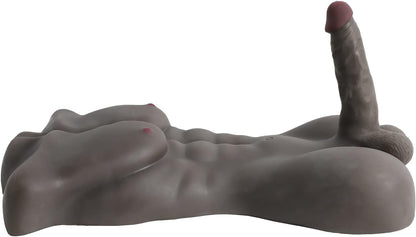 Male Sex Doll for Women with Big Realistic Dildo Sex Toys Male Torso Penis Sex Dolls with Tight Anal Sex for Female Masturbation Threesome Couple Sex Fun Unisex Toys. 18.74LB