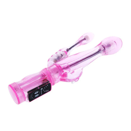 เครื่องสั่นกระต่าย 6 สปีด. เครื่องสั่น G-spot กันน้ำสองฟังก์ชัน. ของเล่นเซ็กส์วัสดุอ่อนนุ่มมาก. ผลิตภัณฑ์ทางเพศ
