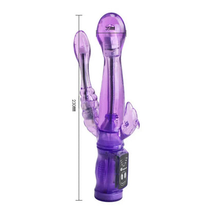 6 Speed Vibration Rabbit Vibrator. Double Vibe Waterproof G Spot Vibrators. Very Soft Materials Sex Toys. Sex Products