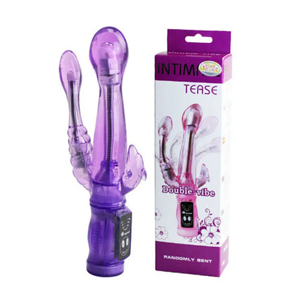 6 Speed Vibration Rabbit Vibrator. Double Vibe Waterproof G Spot Vibrators. Very Soft Materials Sex Toys. Sex Products
