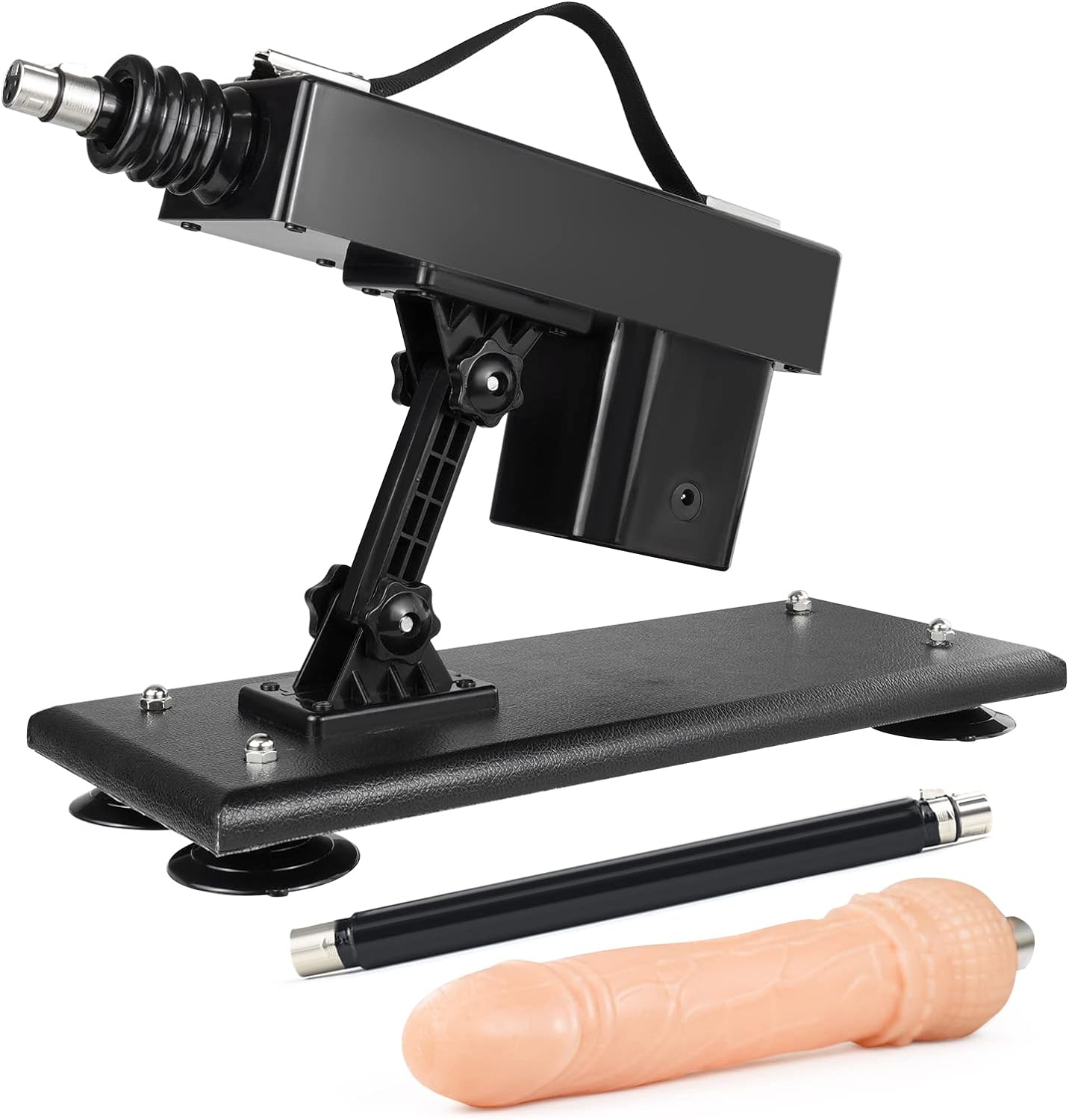 เครื่องช่วยกิจกรรมทางเพศ เครื่องดิลโด้แบบเสียบอัตโนมัติพร้อมส่วนต่อ 3XLR ของเล่นทางเพศแบบปรับได้สำหรับผู้หญิง ผู้ชาย และคู่รัก