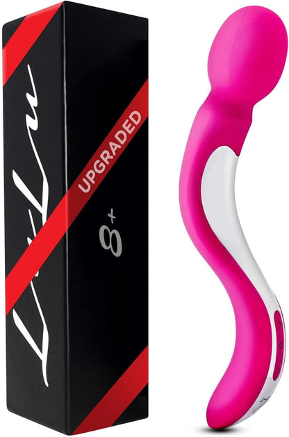 7+ Personal Massager - Cordless. Therapeutic & Rechargeable Mini Stress Relief Silicone - for Foot Back Neck - Upgraded Memory 5 Speeds 20 Patterns
