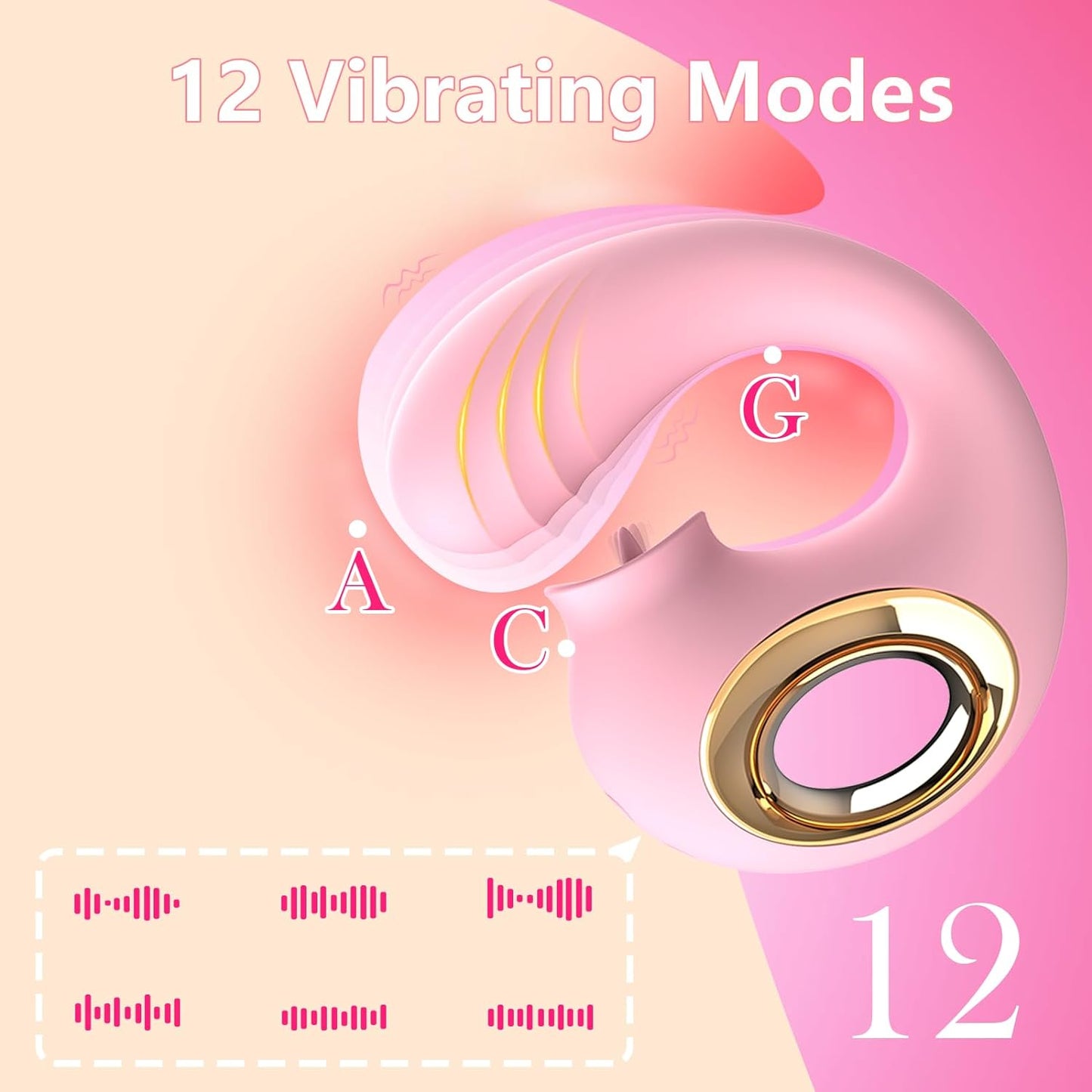 Bluetooth Rabbit Vibratiers for Couples. Wearable Vibrator. Waterproof. USB Quick Cable. Quiet. Gift for Her. SSD0306BT.498