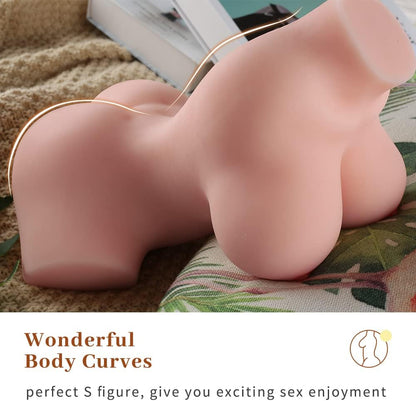 Male Masturbator Sex Doll for Men - Female Sex Dolls with Realistic Big Boobs Pussy Ass. Lifelike Dolls Torso Pocket Pussy Adult Sex Toys for Men's Sex. 6.0 LB Male Masturbators Male Sex Toy for Men