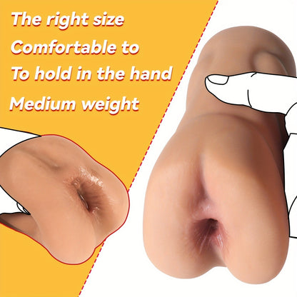 TPE Anal Passage Finger Sleeve - Handheld Anal Sex Toy. 1:1 Anus Restoration. No Battery Needed. for Adults