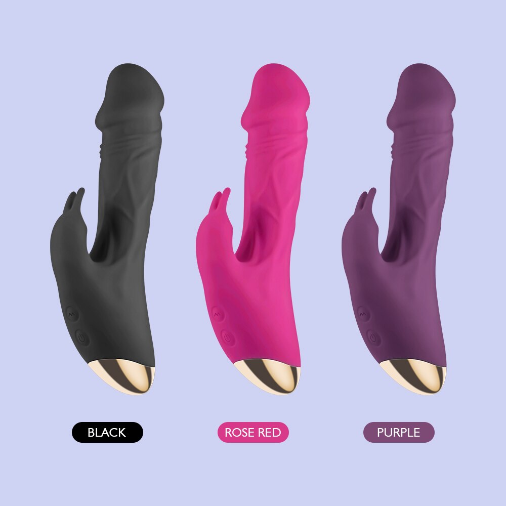 เครื่องสั่น 7 สปีดสำหรับช่องคลอดสตรี อุปกรณ์นวด G-Spot ช่วยกระตุ้นคลิตอริสและสำเร็จความใคร่สำหรับผู้หญิง