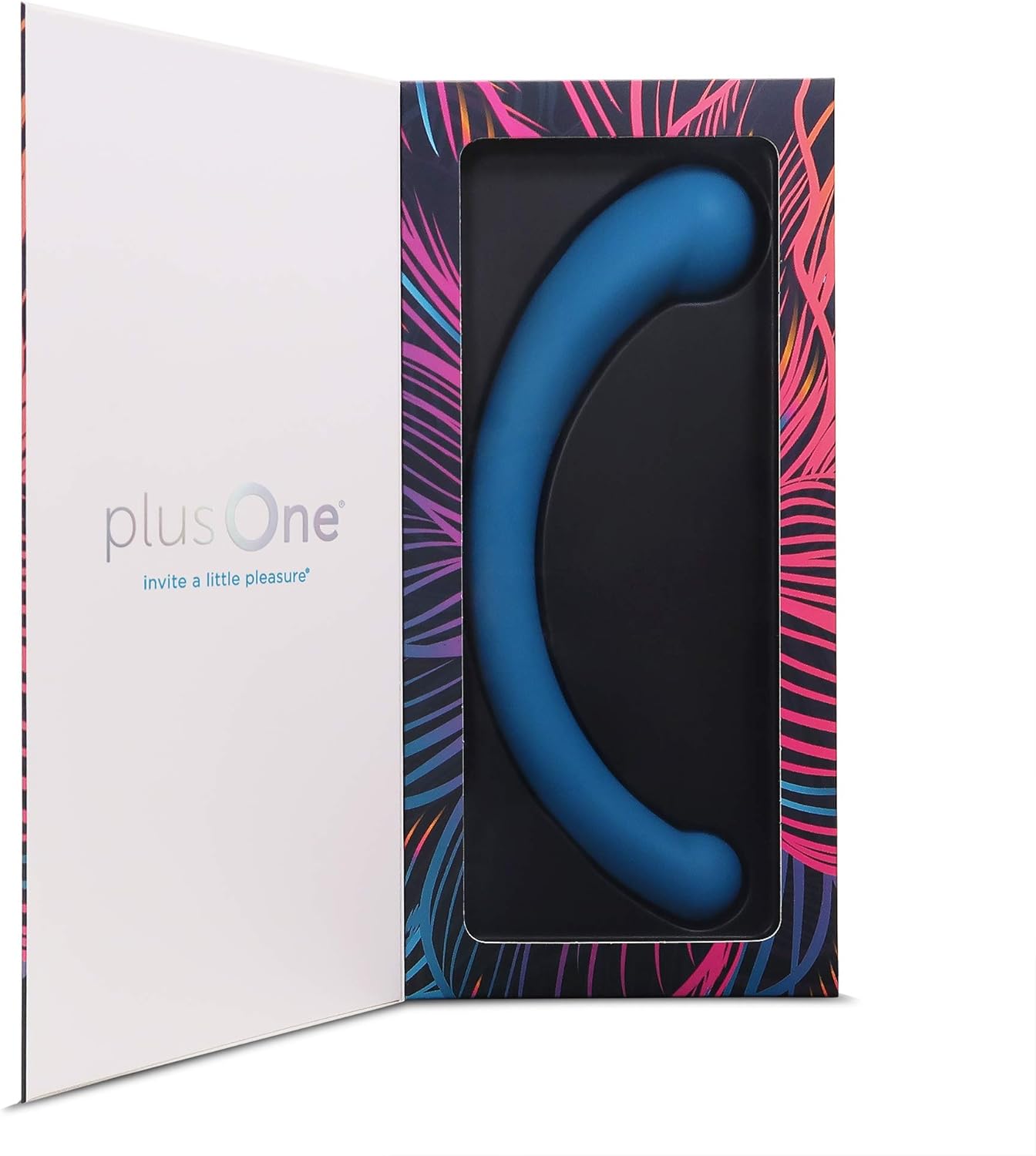 plusOne Dual Vibrating Arc. Personal Massager with 5 Powerful Vibration Settings. Rechargeable. Fully Waterproof