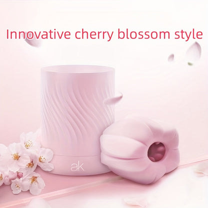 อุปกรณ์ช่วยสำเร็จความใคร่ชาย คอลเลกชัน Cherry Blossom มาพร้อมกล่องเก็บอย่างดี พกพาง่ายเมื่อออกไปข้างนอก ทำความสะอาดง่าย สามารถใช้ซ้ำได้ ภายในเป็นผิวสัมผัส 3 มิติสมจริง นุ่มพิเศษและยืดหยุ่นได้ดี ของเล่นสำหรับผู้ชาย