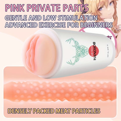 Male Masturbators - Waterproof. Latex-Free Tpe. Manual Pocket Pussy With 3 Realistic Textures For Enhanced Pleasure Male Mastuŕbation Toys Sex Toy For Men Masturbating