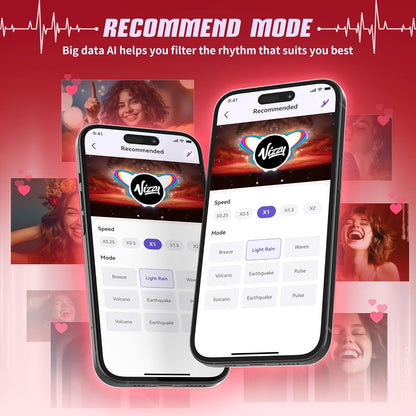 Vibrator Thrusting Dildo for Women Toendi G Spot Vibrator Clitoral Stimulator Sex Toys Dildos Vibrator with 10 Vibration 7 Thrust Mode with Licking. Rabbit Vibrators Adult Sex Toy for Women and Couple