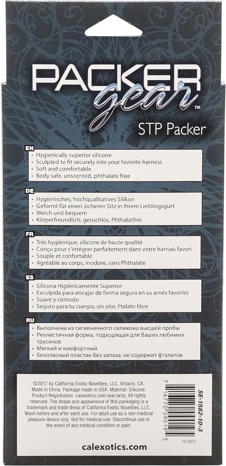 CalExotics Packer Gear STP Packer – อวัยวะเพศเทียมสมจริงสำหรับยืนปัสสาวะ แบบรัดเอว (Strap On Sex) – สำหรับผู้ใหญ่ข้ามเพศหญิงเป็นชาย (Trans Transitioning FTM Adult Female To Male) - สีน้ำตาล
