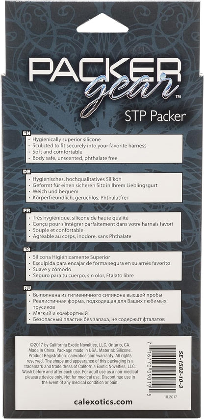 CalExotics Packer Gear STP Packer – อวัยวะเพศเทียมสมจริงสำหรับยืนปัสสาวะ แบบรัดเอว (Strap On Sex) – สำหรับผู้ใหญ่ข้ามเพศหญิงเป็นชาย (Trans Transitioning FTM Adult Female To Male) - สีน้ำตาล