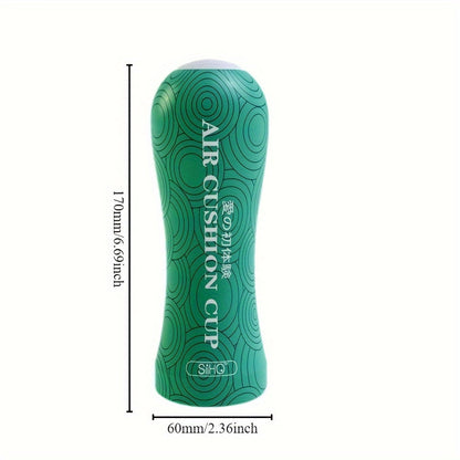 เครื่องมือช่วยกระตุ้นสำหรับผู้ชายแบบใช้มือ (Manual Lasing Airplane Cup): วัสดุ TPE เหมาะสำหรับการล้างด้วยมือ ไม่ต้องใช้ไฟฟ้า