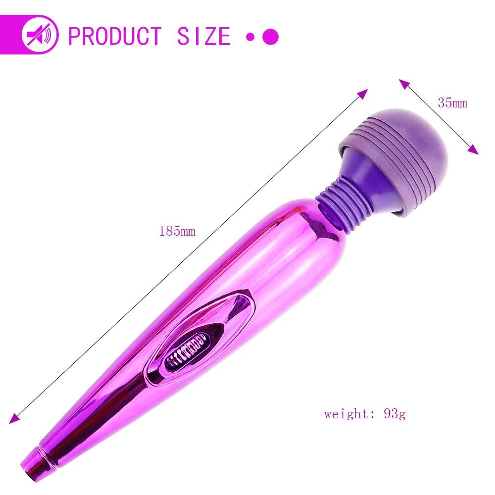 AV Vibrator Rechargeable Magic Wand เครื่องนวดคลิทอริสแบบชาร์จไฟได้ เครื่องกระตุ้นจุดซ่อนเร้นสำหรับผู้หญิง ของเล่นทางเพศสำหรับผู้ใหญ่สำหรับผู้หญิง