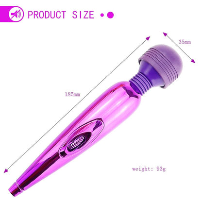 AV Vibrator Rechargeable Magic Wand เครื่องนวดคลิทอริสแบบชาร์จไฟได้ เครื่องกระตุ้นจุดซ่อนเร้นสำหรับผู้หญิง ของเล่นทางเพศสำหรับผู้ใหญ่สำหรับผู้หญิง