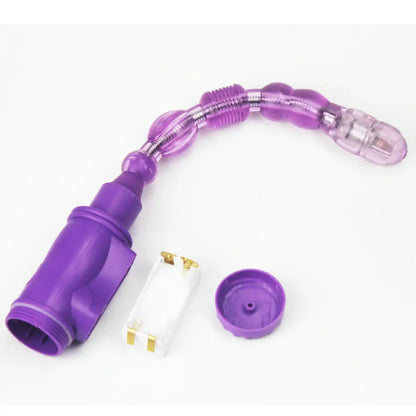 Adjustable Beaded Anal Vibrator Sex Toy For Women Tease Toys Fun Female Adult Sex Products Masturbation Sex G spot Stick Plug