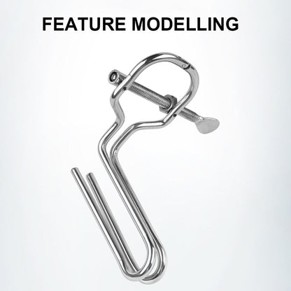 Adjustable Stainless Steel Anal Expander Vaginal Speculum BDSM Slave Anus Pussy Dilator Anal Toys Anal Vagina Enema Sex Products