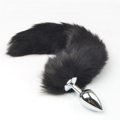 Adult Anal Sex Products Butt Plug Anal Anal Toys for Woman Stainless Steel Toys Shop Exotic Accessories Butt Plug Tail Fox