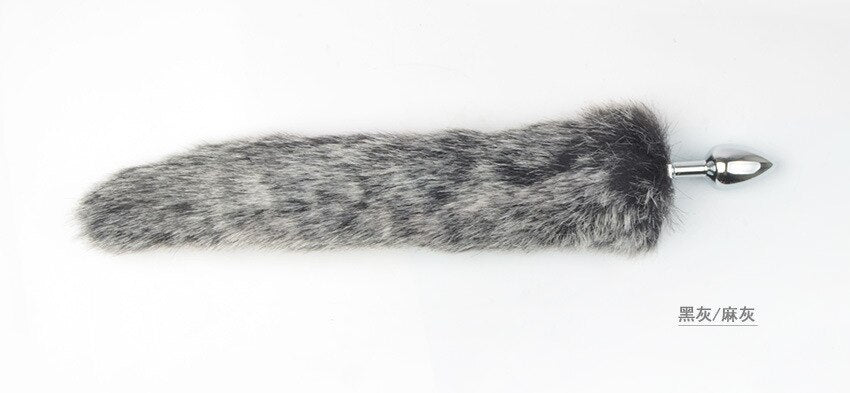 Adult Anal Sex Products Butt Plug Anal Anal Toys for Woman Stainless Steel Toys Shop Exotic Accessories Butt Plug Tail Fox
