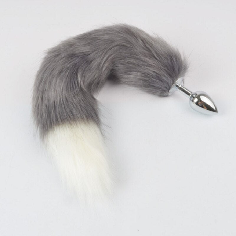 Adult Anal Sex Products Butt Plug Anal Anal Toys for Woman Stainless Steel Toys Shop Exotic Accessories Butt Plug Tail Fox