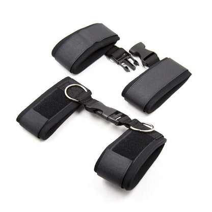 Adult Games Slave Sex Toys for Woman BDSM Bondage Restraints Adjustable Handcuffs Ankle Nylon Straps Fetish Couples Sex Products