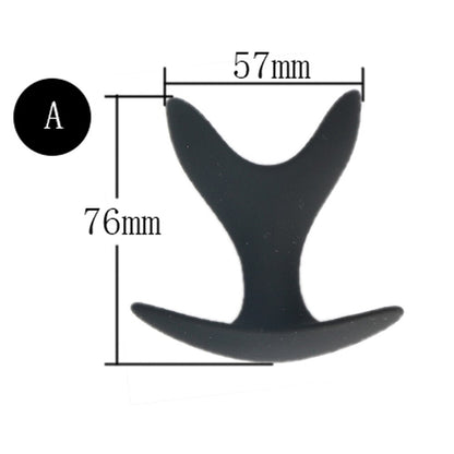 Adult Toy Silicone Anal Speculum Dildo Butt Plug Adult Sex Toys Unisex Opening Hollow Anal Plug Auns Vaginal Dilator Sex Product
