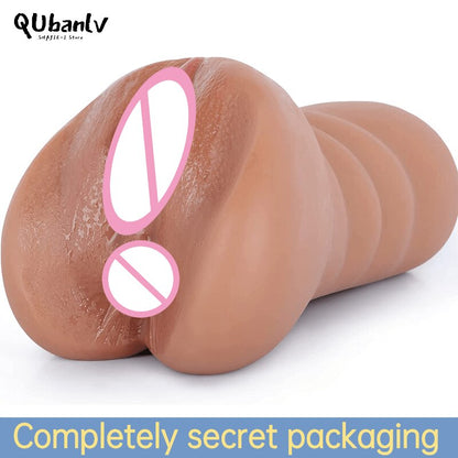 จำลองพ็อกเก็ตหีเซ็กซ์ทอยผู้ชาย Alat Mastrubasi ซิลิโคนจริงช่องคลอดประดิษฐ์ Anal Sex ผลิตภัณฑ์สำหรับผู้ใหญ่ของเล่น Xxx