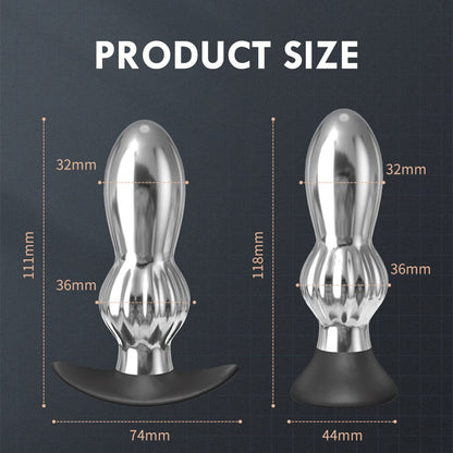 Anal Butt Plug Prostate Massager รีโมทคอนโทรลไร้สายสวมใส่ Vibrating Anal Plug เซ็กซ์ทอยสำหรับผู้หญิงผู้ชายเกย์