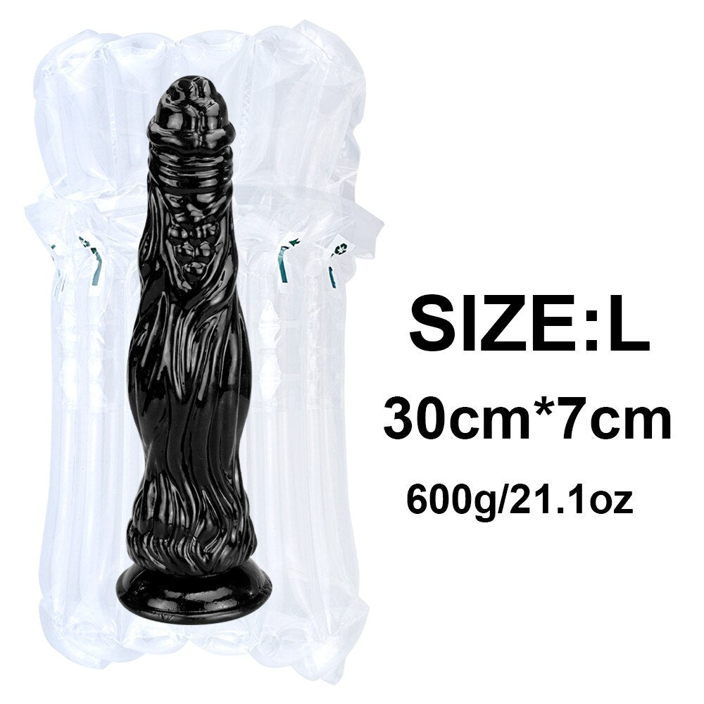 ม้า Anal Dildos ประดิษฐ์อวัยวะเพศชาย Cock กับถ้วยดูด G-Spot Dildofor ผู้หญิง Anal ของเล่น Sextoy Femme ผู้ใหญ่เซ็กซ์ทอยสำหรับสตรี