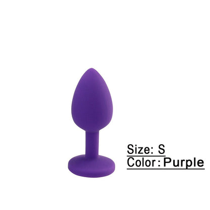 Anal Plug Sex Toys Silicone Butt Plug Dildo Vibrator Women/Men Anal Toys Intimate Goods Sex Toys for Women Gay Butt Plug