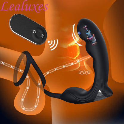 นวดต่อมลูกหมาก, Anal Plug Vibrator, ของเล่นทางเพศสำหรับผู้ชาย, รีโมท Butt Plug, ชะลอการหลั่ง, แหวนรัดองคชาต, ผู้ช่วยสำเร็จความใคร่ชาย, ของเล่นทางเพศสำหรับผู้ใหญ่