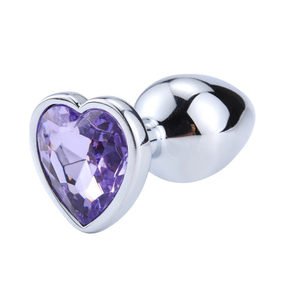 Anal Toys Heart-shaped Metal for Women Adult Sex Products Men Butt Plug Stainles Steel Anal Plugs Sex Vibrators Anal Dildo Toys
