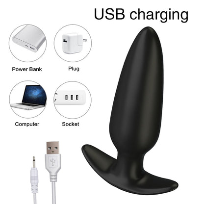 Anal Vibrator สำหรับ Man ไร้สายรีโมทคอนโทรลซิลิโคน Butt Plug สำหรับเกย์ Plug เพศของเล่นสำหรับผู้หญิงผลิตภัณฑ์สำหรับผู้ใหญ่ต่อมลูกหมากนวด