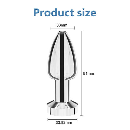 Anal Vibrators Butt Plug Vibrator รีโมทคอนโทรลไร้สายชาย Prostate Massager Anus Dilator ผู้ใหญ่เพศของเล่นสำหรับผู้ชายผู้หญิงเกย์