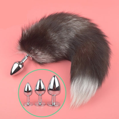 Anal Plug Anal Sex Toys Sex Toys Anal Bunny Sex Toys Stainless Steel Bunny Tail Hairy Anal Plug Tail Anal Toy