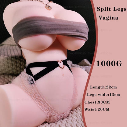 ประดิษฐ์ช่องคลอด Anus เซ็กซี่เซ็กซ์ทอยหน้าอกตุ๊กตาผู้ชาย18 + ครึ่งตุ๊กตายางสำหรับชายสำเร็จความใคร่อวัยวะเพศชาย Exerciser Dult ของเล่น