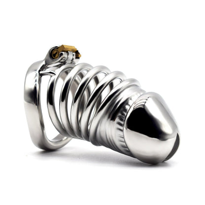 ของเล่นทางเพศสำหรับผู้ใหญ่แนว BDSM กรงครอบองคชาต ห่วงรัดโคนอวัยวะเพศ ชุดเพศสัมพันธ์แบบรัดตรึง รสนิยมทางเพศสำหรับเกย์ ธาตุขยายอวัยวะเพศชาย สเตนเลสสตีล CB ล็อก Leten ถุงอัณฑะ