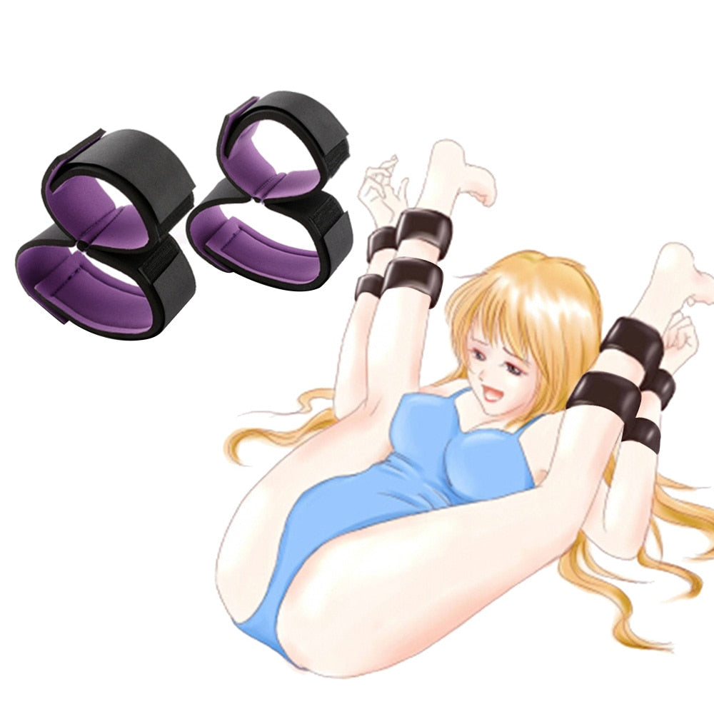 BDSM เฟติช ที่รัดแขน อุปกรณ์กักขัง กุญแจมือ โซ่ตรวน อุปกรณ์เสริมสุดเร้าใจ ของเล่นทางเพศสำหรับคู่รัก เกมผู้ใหญ่ ร้านค้า
