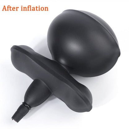 BDSM Super Huge Mouth Gag Strapless Inflatable Expansion Open Mouth Gag Restraint Bondage Adult Sex Toys for Woman Couples Slave