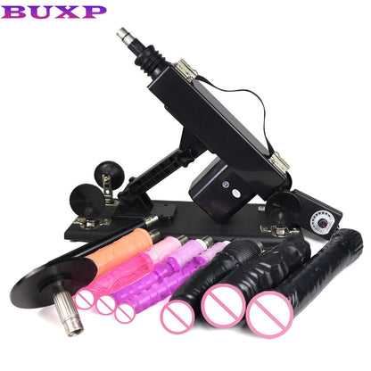BUXP 3XLR เครื่องปืนอัตโนมัติ Masturbation Quiet Love เครื่อง Stronger Vibrator สำหรับสตรีและผู้ชายปลอดภัย Confidential Packe