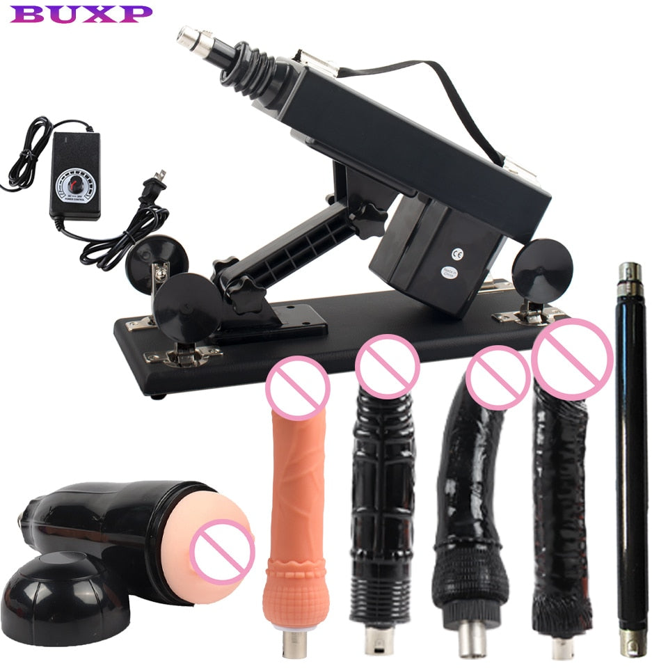 BUXP 3XLR เครื่องปืนอัตโนมัติ Masturbation Quiet Love เครื่อง Stronger Vibrator สำหรับสตรีและผู้ชายปลอดภัย Confidential Packe