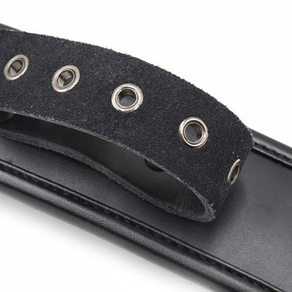 Bdsm Bondage Collar Genuine Leather and Iron Chain Link Metal Hole Slave Collars for Women Sex Toys for Couples Sex Restraints