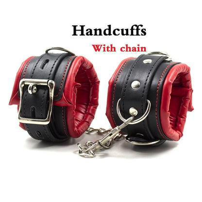 Bdsm Bondage Removable Stainless Steel Spreader Bar Sex Slave Hand Cuffs Ankle Cuff Open Leg Restraint SM Cosplay Couple Sex Toy