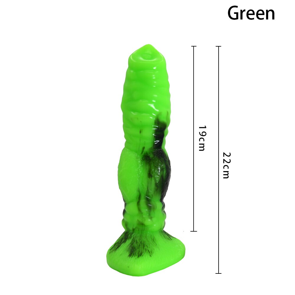 Big Silicone Animal Wolf Dildo Animal Penis G-spot Stimulation Sex Toys for Man Women Lesbian Gay Sex Shop Erotic Adults Product