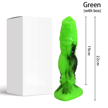 Big Silicone Animal Wolf Dildo Animal Penis G-spot Stimulation Sex Toys for Man Women Lesbian Gay Sex Shop Erotic Adults Product
